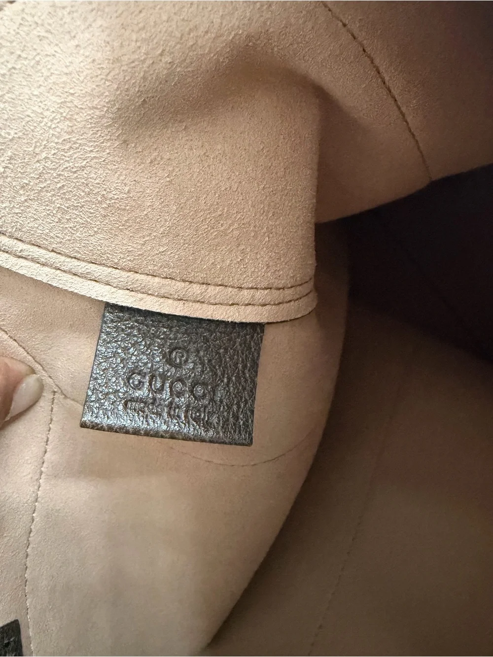 Gucci messenger tote
